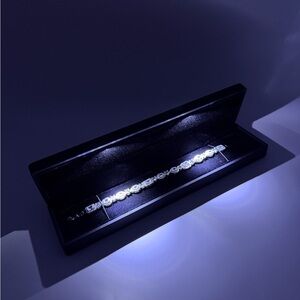 Iced Multi Shape Tennis Bracelet